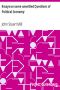 [Gutenberg 12004] • Essays on some unsettled Questions of Political Economy